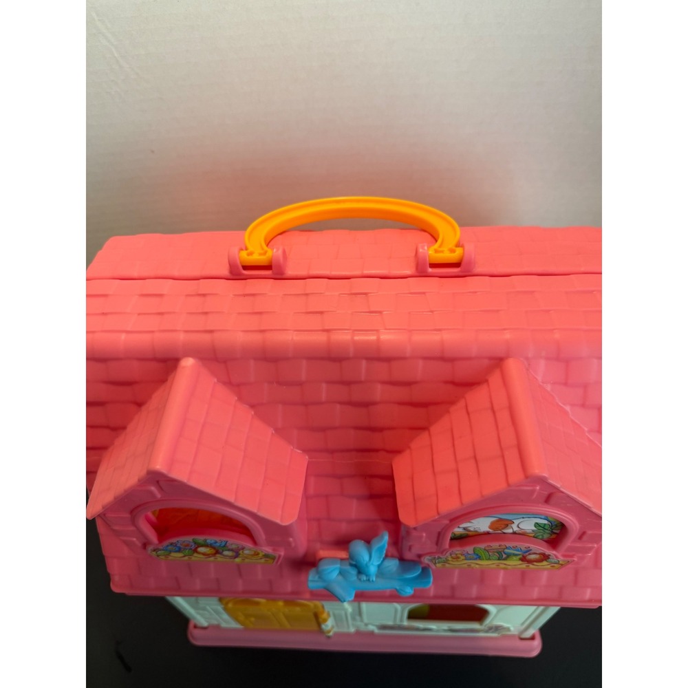 Fisher Price Little People Surprise & Sounds Home Dollhouse Pink Roof WORKS - Picture 13 of 13